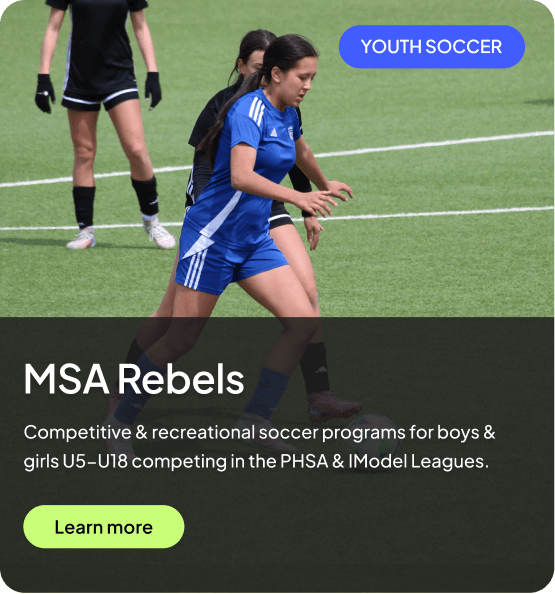 MSA Rebels — Youth Soccer program